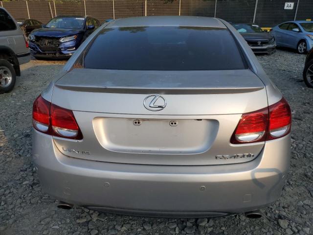 JTHBC96S475000494 - 2007 LEXUS GS 450H SILVER photo 6