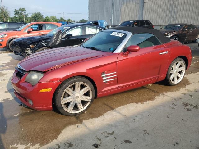 1C3AN65L25X055662 - 2005 CHRYSLER CROSSFIRE LIMITED MAROON photo 1