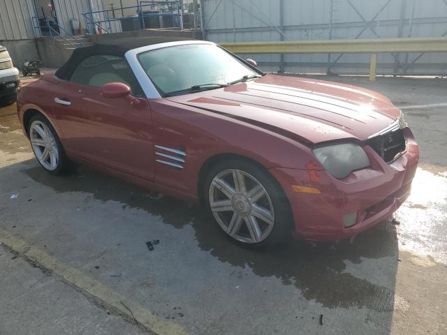 1C3AN65L25X055662 - 2005 CHRYSLER CROSSFIRE LIMITED MAROON photo 4