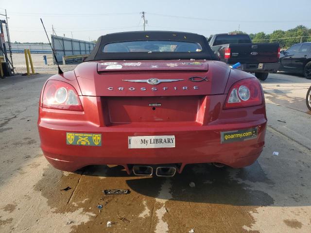 1C3AN65L25X055662 - 2005 CHRYSLER CROSSFIRE LIMITED MAROON photo 6