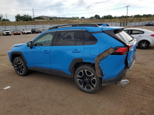 2T3J1RFV3KC001586 - 2019 TOYOTA RAV4 ADVENTURE BLUE photo 2