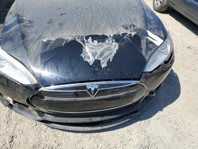 5YJSA1DN7CFS00798 - 2012 TESLA MODEL S BLACK photo 11