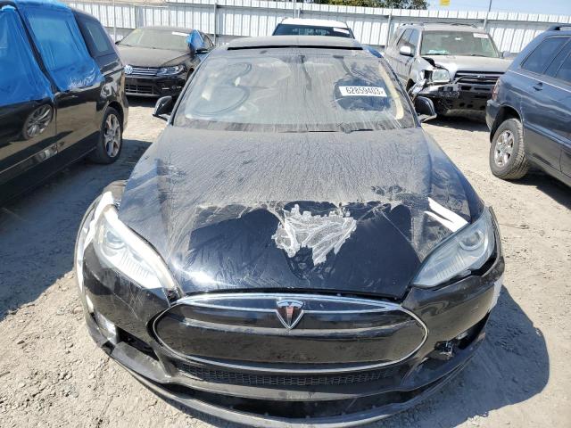 5YJSA1DN7CFS00798 - 2012 TESLA MODEL S BLACK photo 5