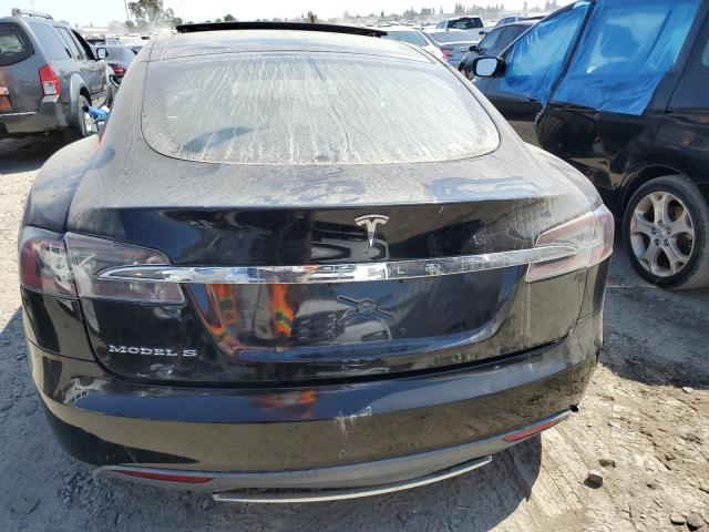 5YJSA1DN7CFS00798 - 2012 TESLA MODEL S BLACK photo 6