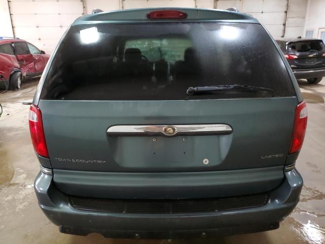 2A4GP64L87R359110 - 2007 CHRYSLER TOWN & COU LIMITED TEAL photo 6