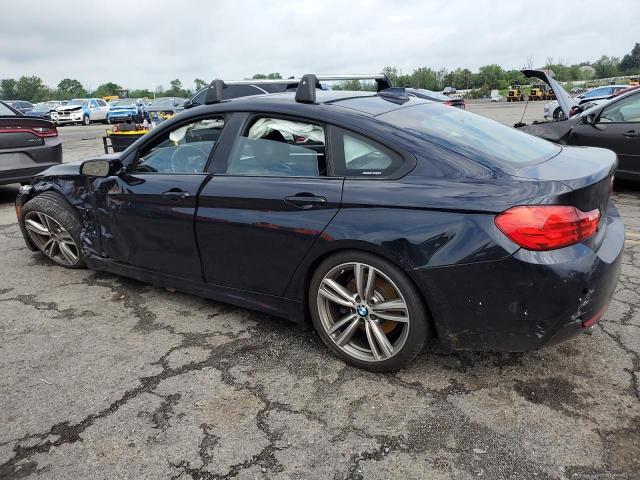 WBA4E3C59HG186925 - 2017 BMW 440I GRAN COUPE BLUE photo 2