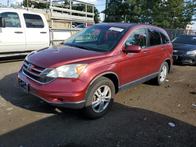 JHLRE4H79BC023198 - 2011 HONDA CR-V EXL RED photo 1