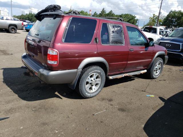 JN8DR09Y01W604957 - 2001 NISSAN PATHFINDER LE BURGUNDY photo 3