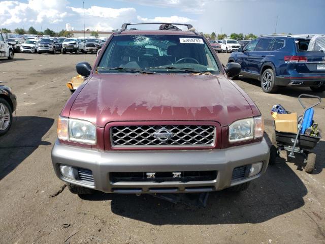 JN8DR09Y01W604957 - 2001 NISSAN PATHFINDER LE BURGUNDY photo 5