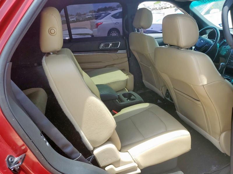 1FM5K7F81HGB14089 - 2017 FORD EXPLORER LIMITED MAROON photo 11