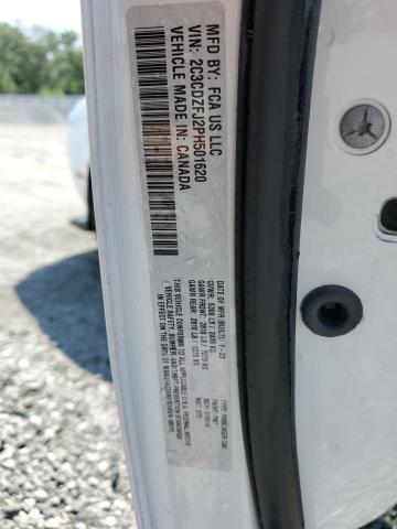 2C3CDZFJ2PH501620 - 2023 DODGE CHALLENGER R/T SCAT PACK WHITE photo 12