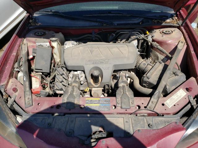 2G2WP552261144793 - 2006 PONTIAC GRAND PRIX 红色 照片 11