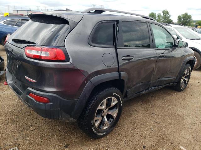 1C4PJMBS1HW595645 - 2017 JEEP CHEROKEE TRAILHAWK GRAY photo 3