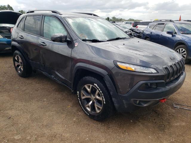 1C4PJMBS1HW595645 - 2017 JEEP CHEROKEE TRAILHAWK GRAY photo 4