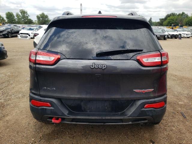1C4PJMBS1HW595645 - 2017 JEEP CHEROKEE TRAILHAWK GRAY photo 6