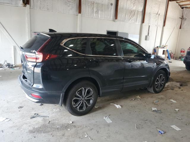 5J6RW2H85ML025387 - 2021 HONDA CR-V EXL BLACK photo 3