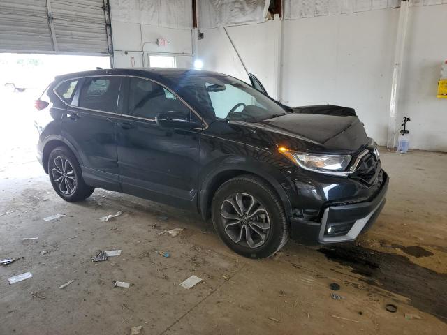 5J6RW2H85ML025387 - 2021 HONDA CR-V EXL BLACK photo 4