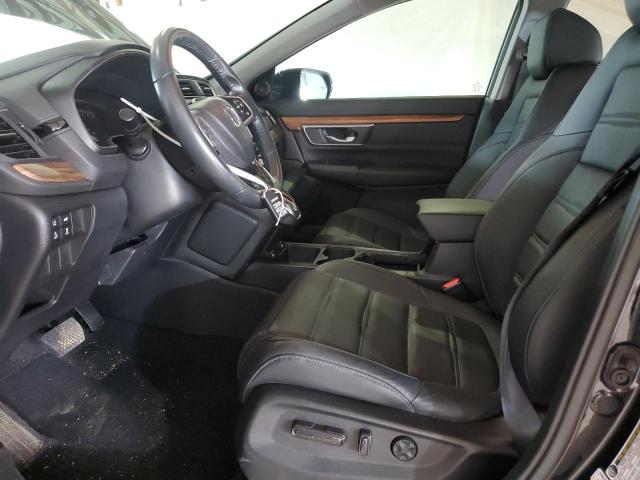 5J6RW2H85ML025387 - 2021 HONDA CR-V EXL BLACK photo 7