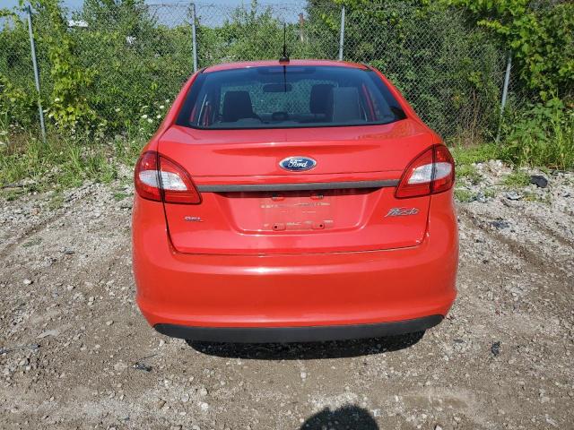 3FADP4CJ8CM103876 - 2012 FORD FIESTA SEL RED photo 6