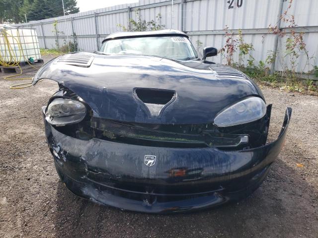 1B3ER65E7XV503672 - 1999 DODGE VIPER RT-10 BLACK photo 5