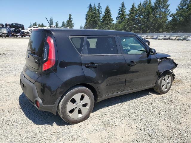 KNDJN2A22F7230320 - 2015 KIA SOUL BLACK photo 3