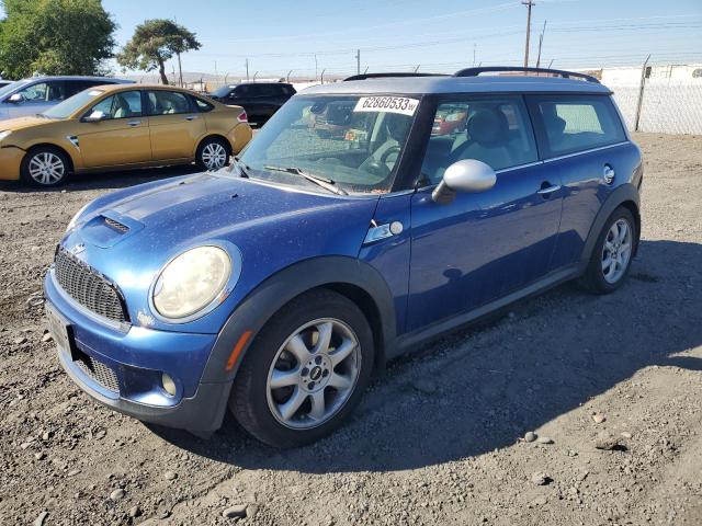 WMWMM33569TP73241 - 2009 MINI COOPER S CLUBMAN BLUE photo 1