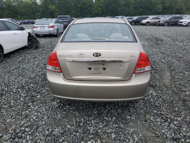 KNAFE121385503508 - 2008 KIA SPECTRA EX GOLD photo 6