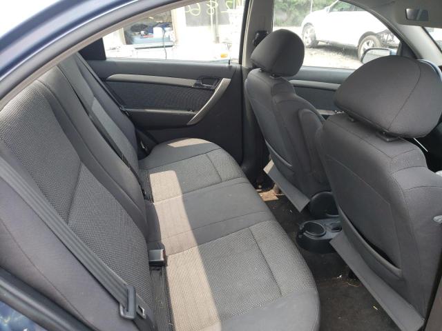 KL1TD56637B097159 - 2007 CHEVROLET AVEO BASE Mavi foto 10