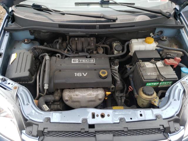 KL1TD56637B097159 - 2007 CHEVROLET AVEO BASE Mavi foto 11