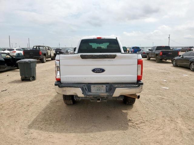 1FT7W2B66KED93681 - 2019 FORD F250 SUPER DUTY Biały zdjęcie 6