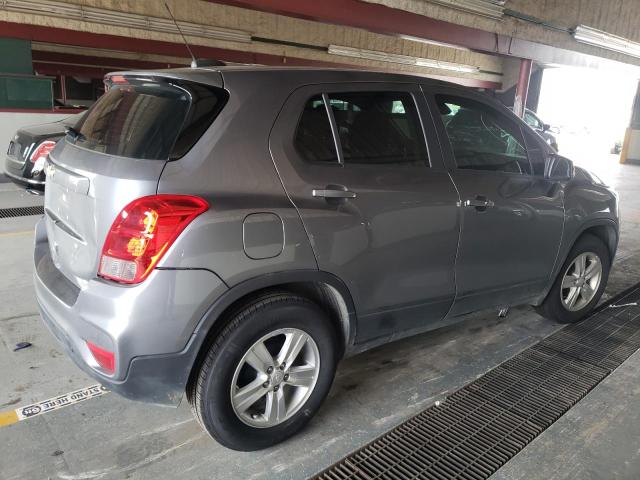 3GNCJKSB9LL172224 - 2020 CHEVROLET TRAX LS GRAY photo 3