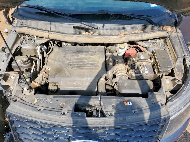 1FM5K8GT5JGC87273 - 2018 FORD EXPLORER SPORT Կապույտ լուսանկար 12