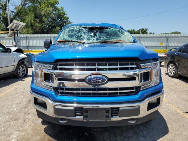 1FTEW1E59KKE70002 - 2019 FORD F150 SUPERCREW BLUE photo 5