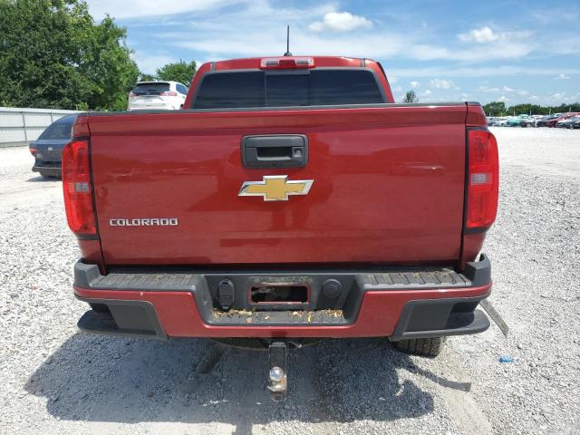 1GCGTDE32G1185415 - 2016 CHEVROLET COLORADO Z71 RED photo 6