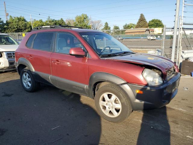 KM8JN12D05U140587 - 2005 HYUNDAI TUCSON GLS MAROON photo 4