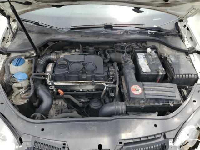 3VWCT81K76M852724 - 2006 VOLKSWAGEN JETTA TDI WHITE photo 11