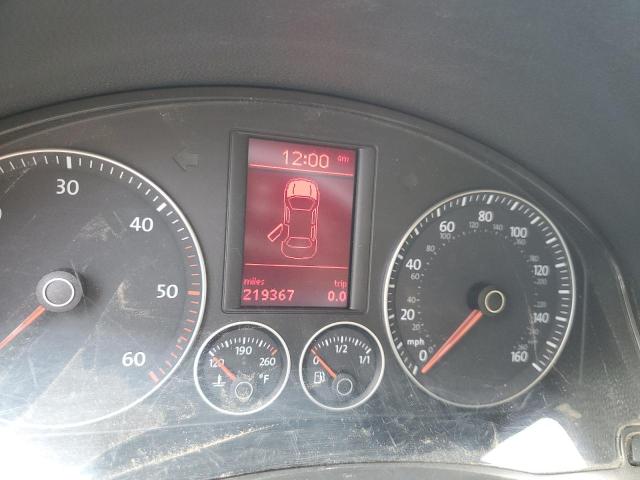 3VWCT81K76M852724 - 2006 VOLKSWAGEN JETTA TDI WHITE photo 9