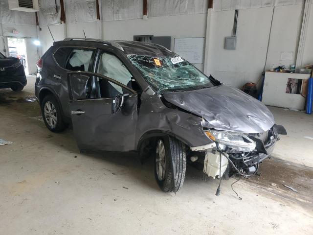 KNMAT2MT2GP678794 - 2016 NISSAN ROGUE S GRAY photo 4