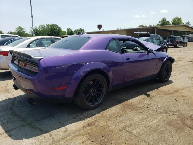 2C3CDZFJ3KH699732 - 2019 DODGE CHALLENGER R/T SCAT PACK PURPLE photo 3