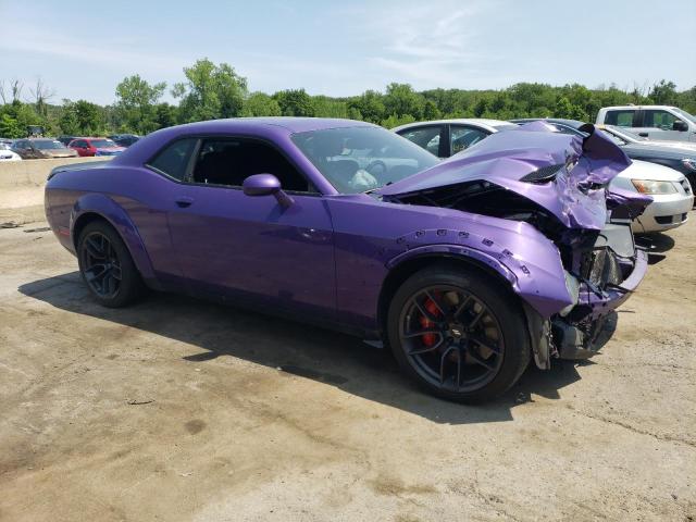 2C3CDZFJ3KH699732 - 2019 DODGE CHALLENGER R/T SCAT PACK PURPLE photo 4