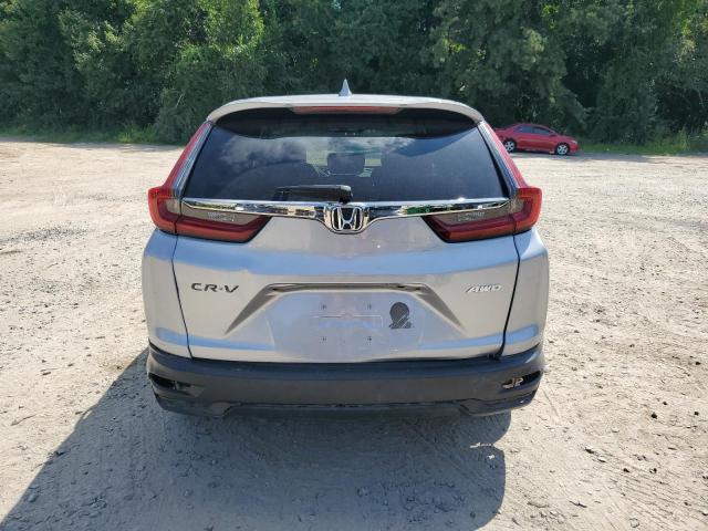 2HKRW2H55MH645298 - 2021 HONDA CR-V EX SILVER photo 6