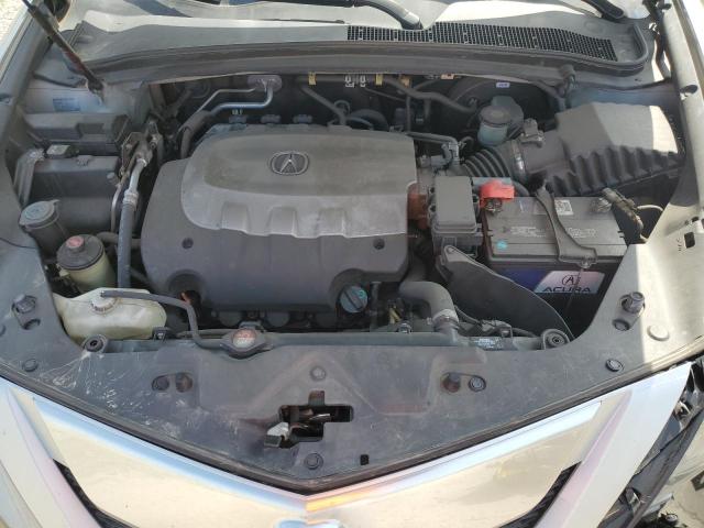 2HNYB1H4XCH500736 - 2012 ACURA ZDX TECHNOLOGY SILVER photo 12