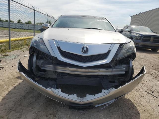 2HNYB1H4XCH500736 - 2012 ACURA ZDX TECHNOLOGY SILVER photo 5