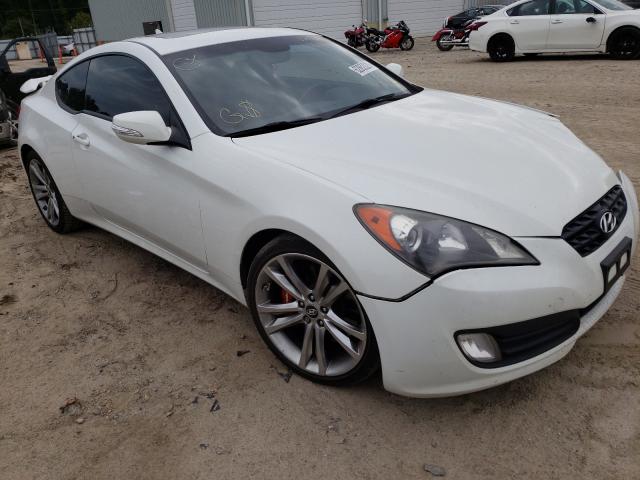 KMHHU6KH7AU006946 - 2010 HYUNDAI GENESIS CO 3.8L WHITE photo 1