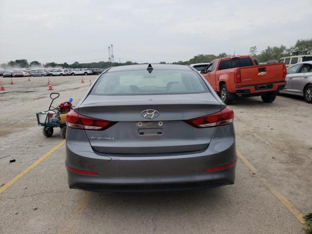 5NPD84LF6JH297118 - 2018 HYUNDAI ELANTRA SEL GRAY photo 6