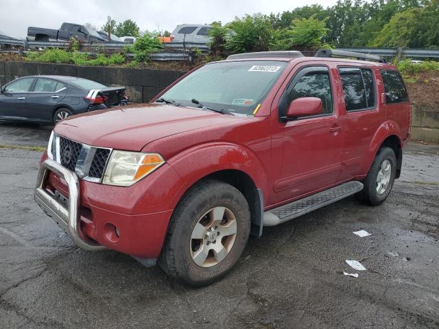 5N1AR18W17C602287 - 2007 NISSAN PATHFINDER LE 红色 照片 1