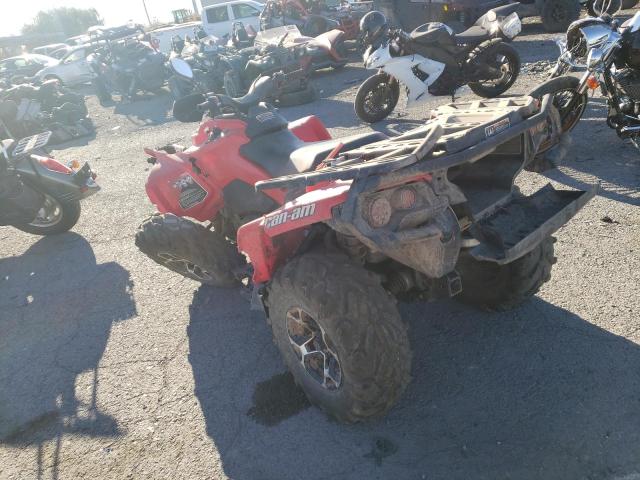 3JBLPHJ1XEJ000174 - 2014 CAN-AM OUTLANDER 650 XT RED photo 3