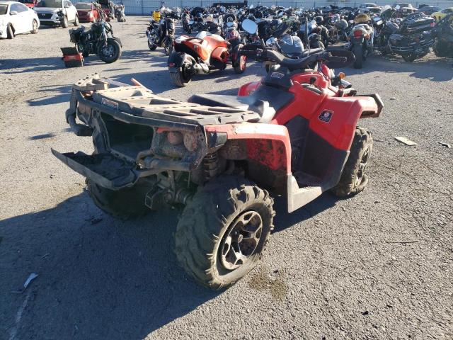 3JBLPHJ1XEJ000174 - 2014 CAN-AM OUTLANDER 650 XT RED photo 4