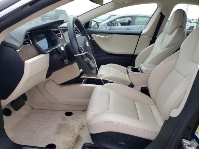 5YJSA1E21JF245236 - 2018 TESLA MODEL S Negro foto 7