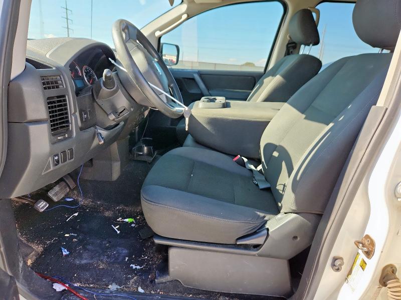1N6BA0EK2AN305940 - 2010 NISSAN TITAN XE WHITE photo 7
